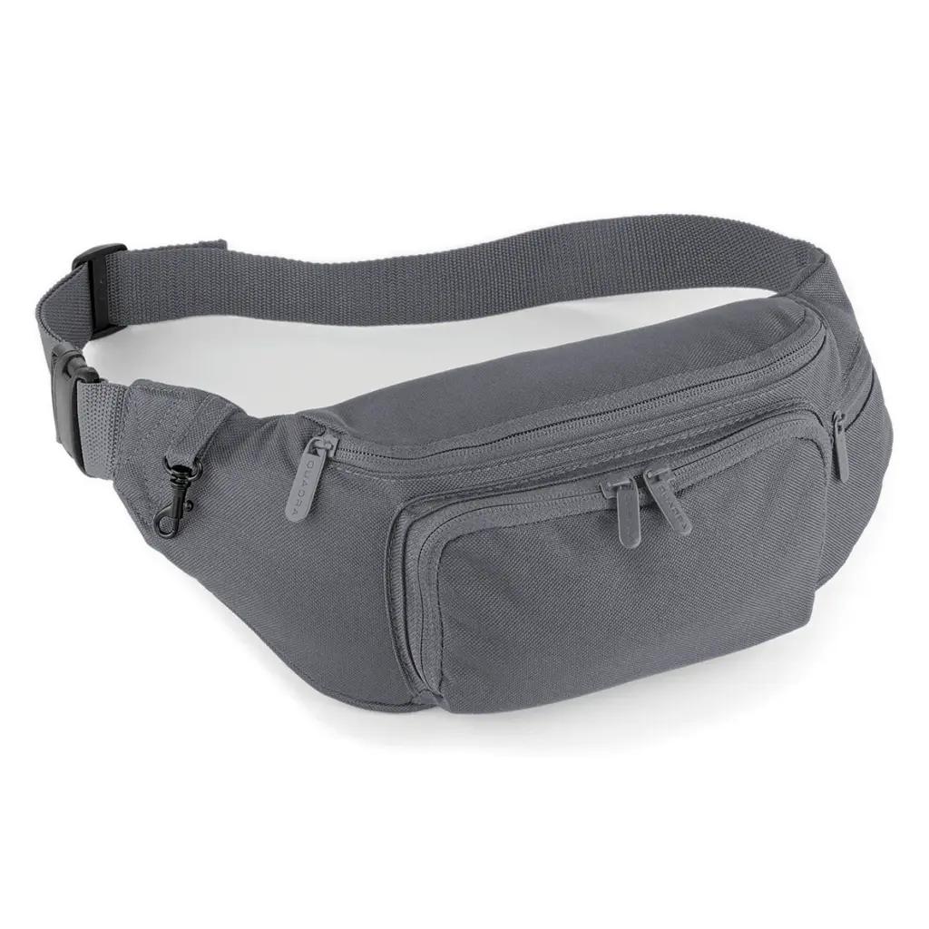 PS_QD12_GRAPHITEGREY - Hidalgo-werbeartikel Heuptasje, graphite grey — productfoto 7
