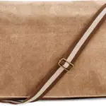 Vintage canvas schoudertas, sahara — productfoto 5