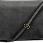 PS_QD610_VINTAGEBLACK - Hidalgo-werbeartikel Vintage canvas schoudertas, vintage black — productfoto 6