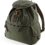 PS_QD612-FS_VINTAGEMILITARYGREEN - Hidalgo Vintage canvas rugzak, vintage military green — productfoto 6