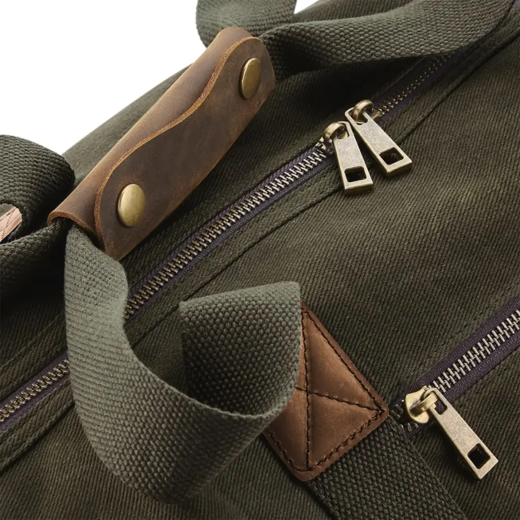 QD650-2_2021 - Hidalgo-werbeartikel Vintage canvas reistas — productfoto 2