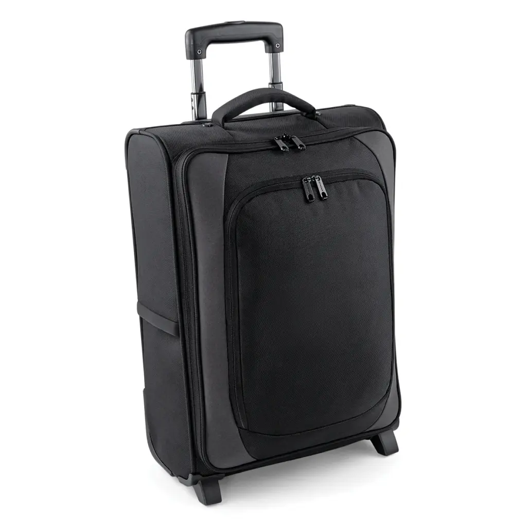 PS_QD975_BLACK-DARKGRAPHITE - Hidalgo-werbeartikel Tungsten™ businesstrolley, black / dark graphite — productfoto 4