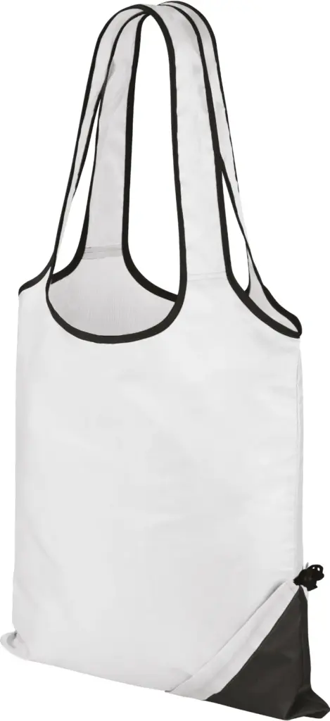 PS_R002X-FS-4_WHITE-BLACK - Hidalgo Shopper "compact", white / black — productfoto 10