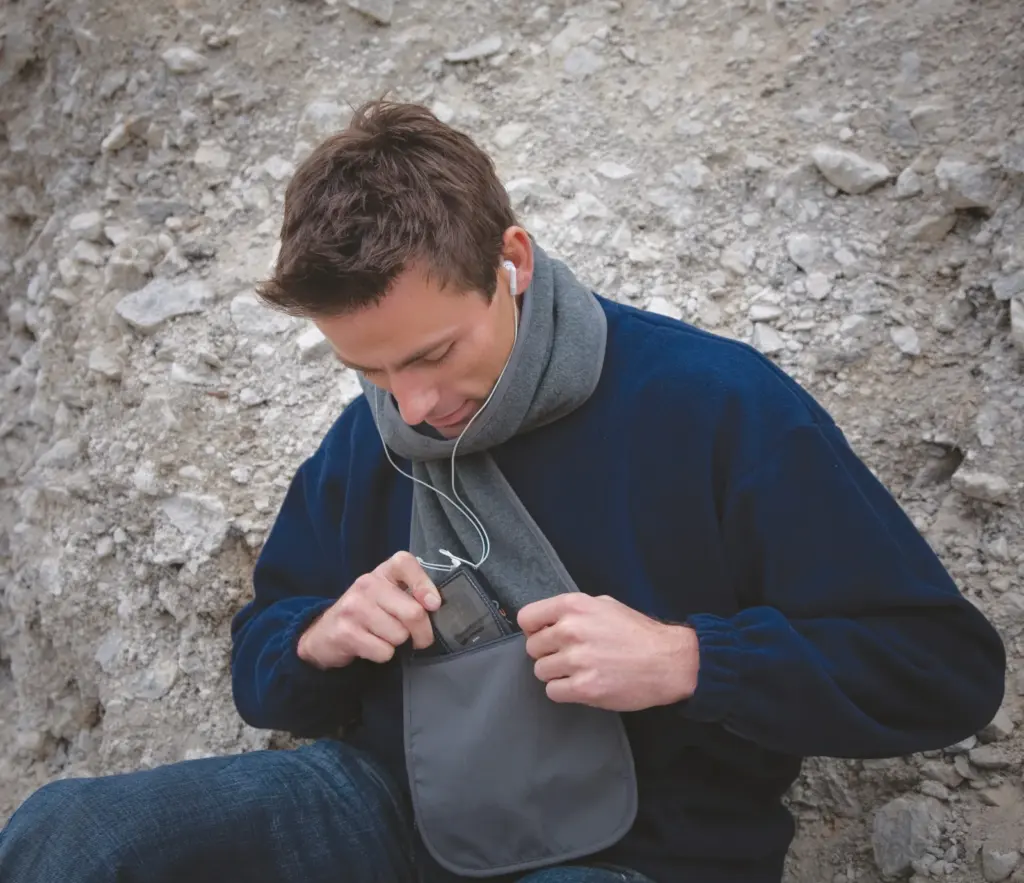 Polartherm™ Sjaal met ritszakje — productfoto 2