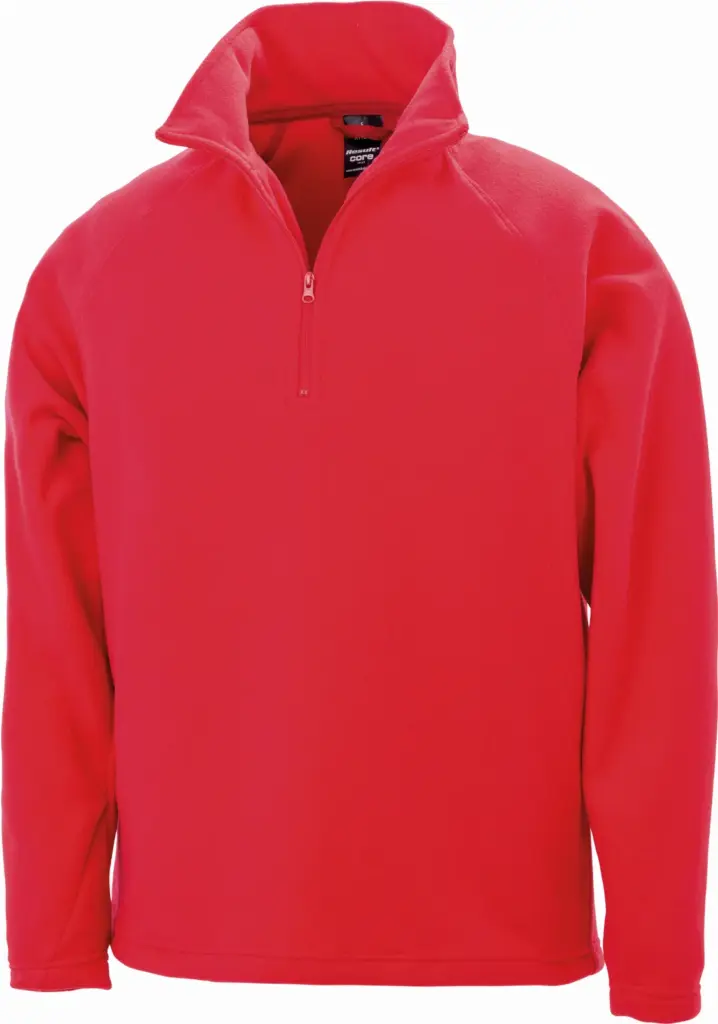 PS_R112X_RED - Hidalgo-werbeartikel Microfleece Vest — productfoto 5