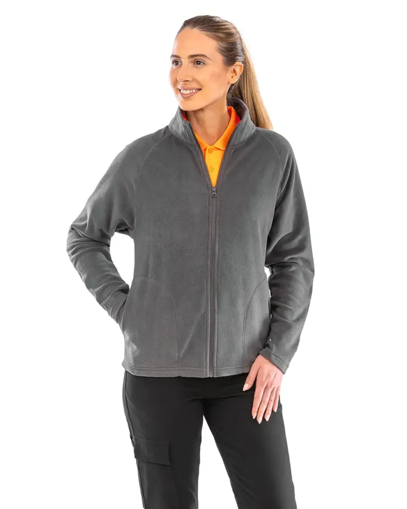 R114_2026 - Hidalgo-werbeartikel MicroFleece Vest — productfoto 2