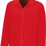 PS_R114_RED - Hidalgo-werbeartikel MicroFleece Vest — productfoto 9