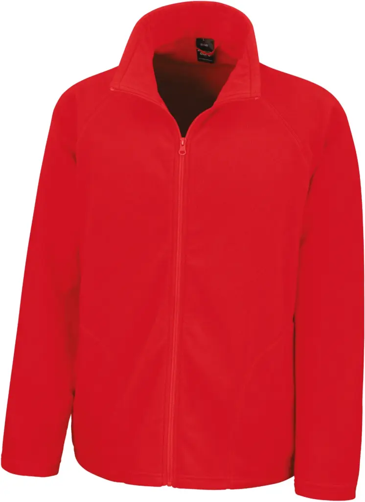 PS_R114_RED - Hidalgo-werbeartikel MicroFleece Vest — productfoto 9