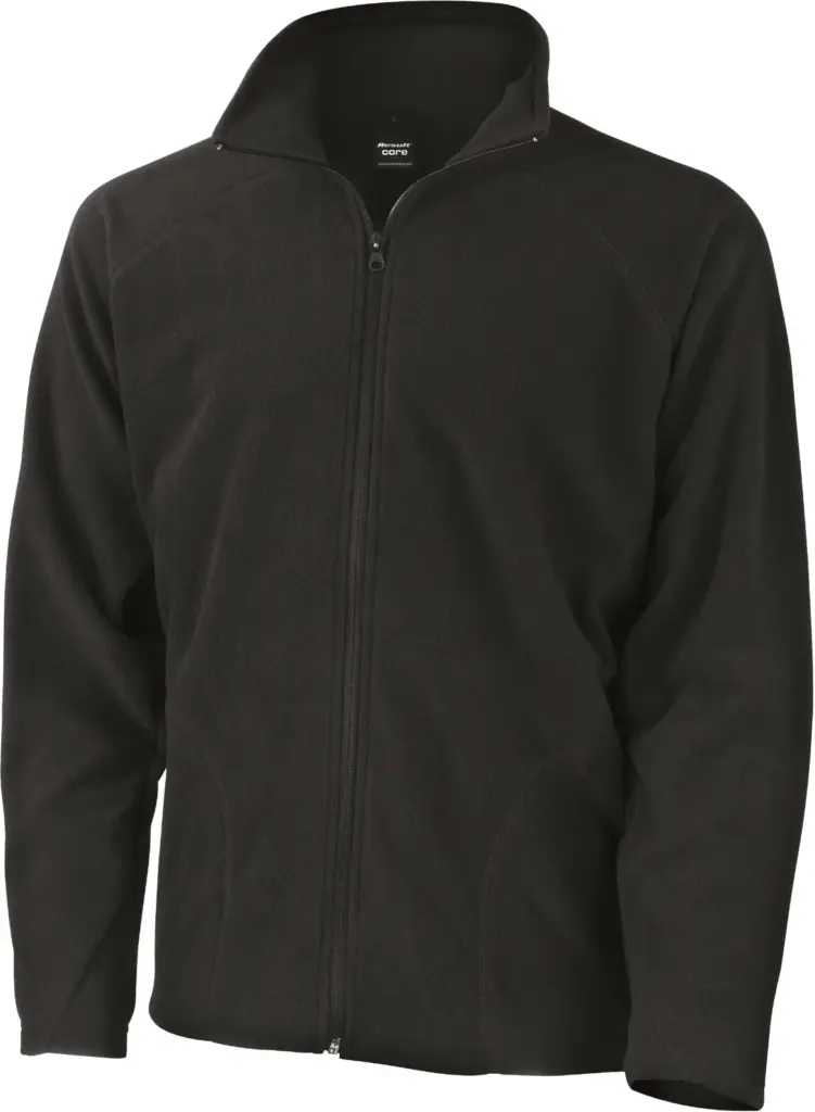 PS_R114-FS_BLACK - Hidalgo-werbeartikel MicroFleece Vest, black — productfoto 5
