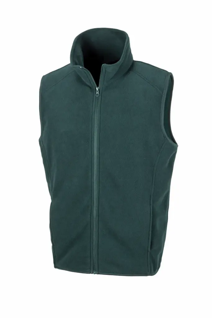 Micro fleece gilet, forest green — productfoto 7