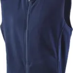 Micro fleece gilet, navy — productfoto 8