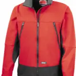 Activity Softshell Jacket, red / black — productfoto 2