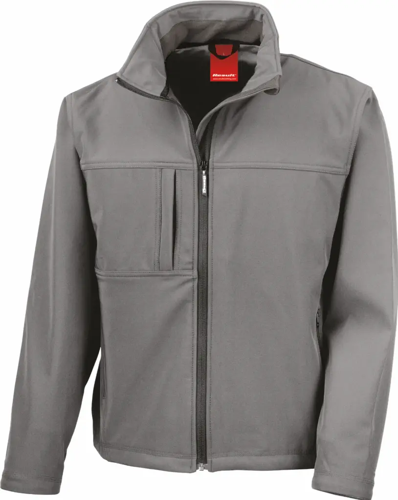 Classic Softshell Jacket, workguard grey — productfoto 7
