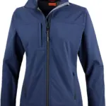 Ladies Classic Softshell Jacket, navy — productfoto 5