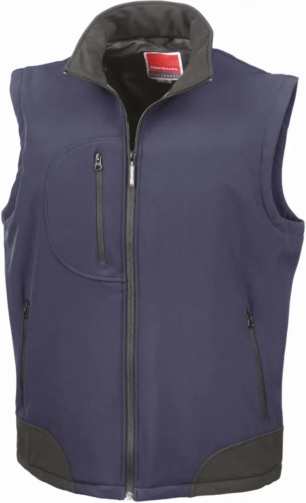 Softshell Bodywarmer, navy — productfoto 3