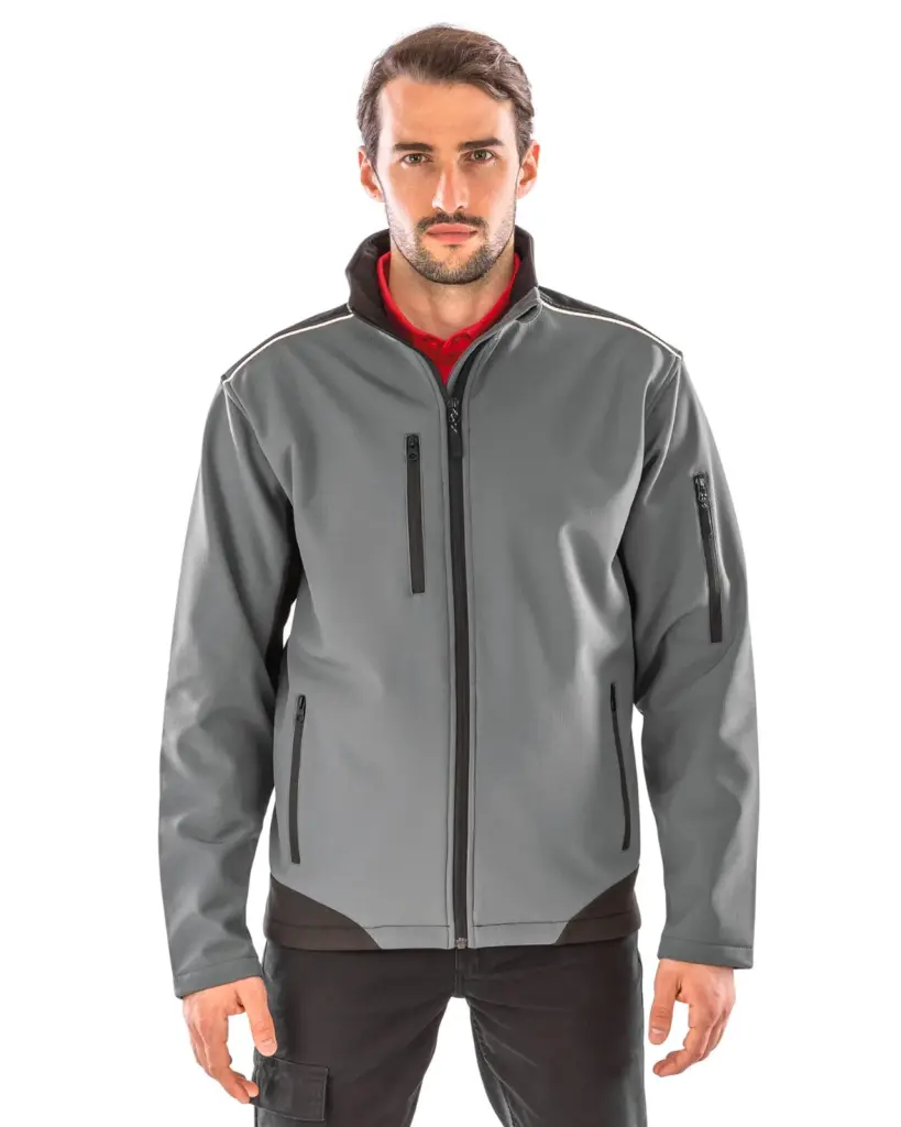 Softshell workwear jacket in ripstop Cordura®