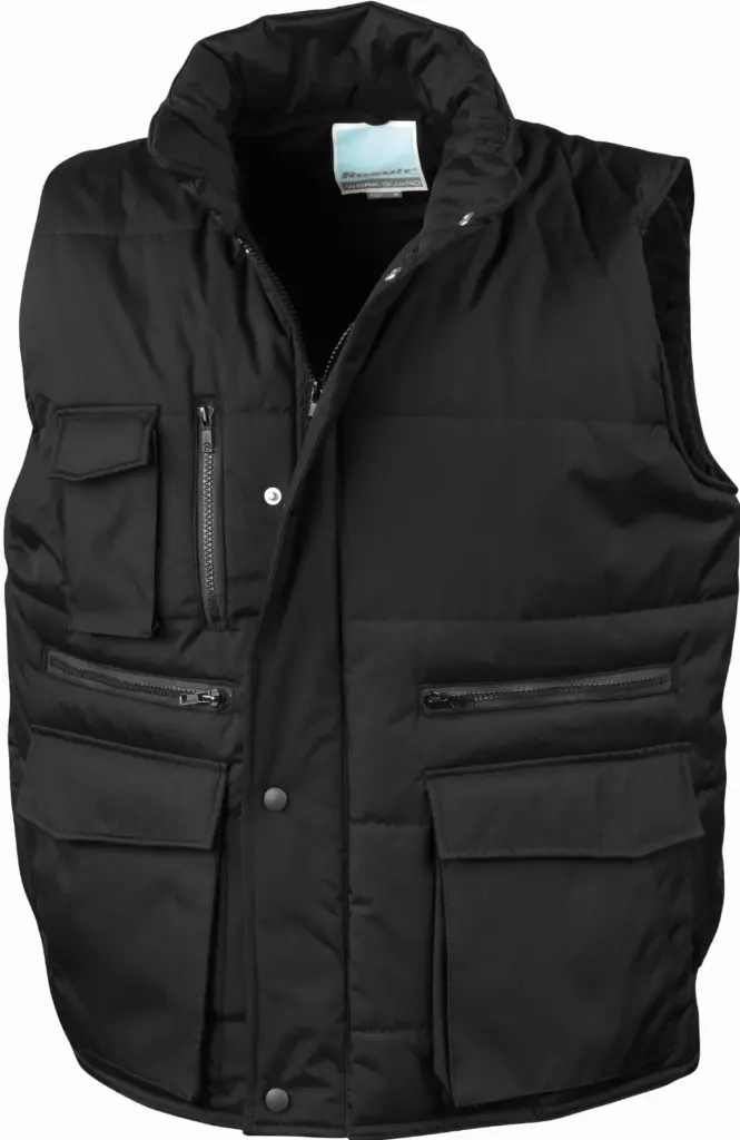 PS_R127_BLACK - Hidalgo Lance Ripstop Bodywarmer, black — productfoto 2