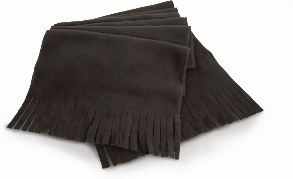 Polartherm™ tassel sjaal, black — productfoto 2