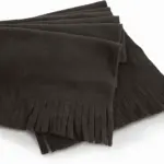Polartherm™ tassel sjaal, black — productfoto 2