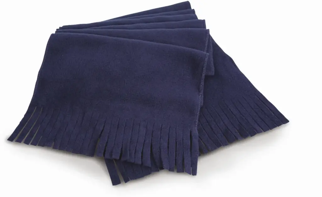 Polartherm™ tassel sjaal, navy — productfoto 4