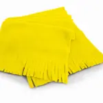 Polartherm™ tassel sjaal, yellow — productfoto 6