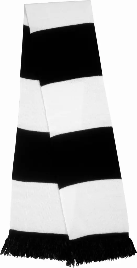 Sjaal "team", black/white — productfoto 4