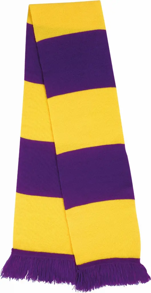 Sjaal "team", purple / yellow — productfoto 10