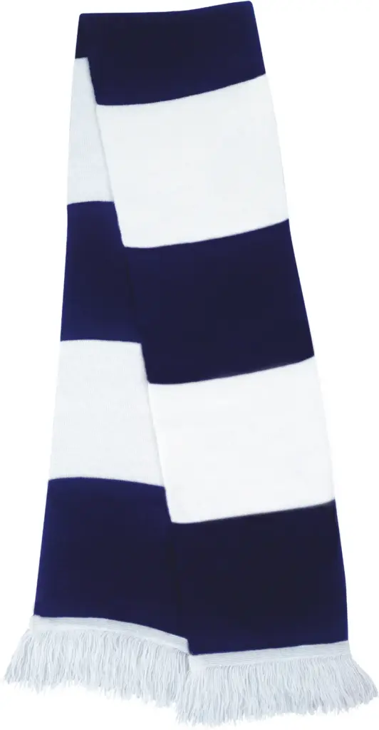 Sjaal "team", white / navy — productfoto 14
