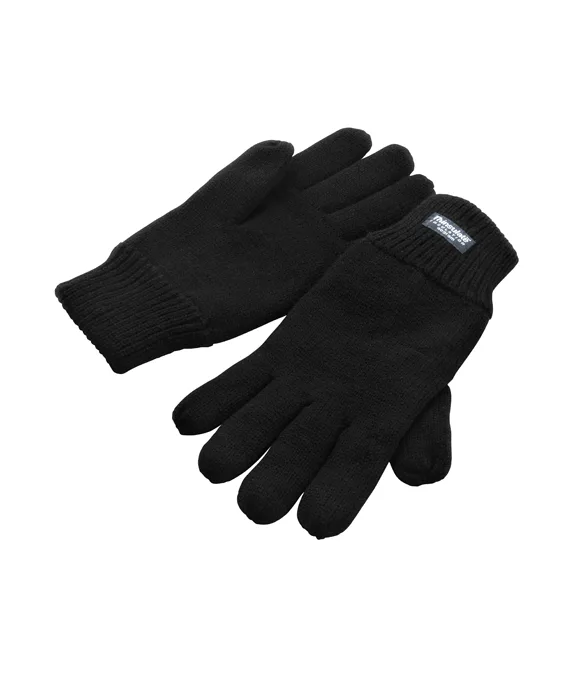 Klassieke Thinsulate™ gevoerde handschoenen, black