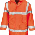 PS_R18_FLUORESCENTORANGE - Hidalgo-werbeartikel Hi-Vis Safety veiligheidsjas, fluorescent orange