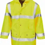 Hi-Vis Safety veiligheidsjas, fluorescent yellow — productfoto 2