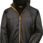 Hdi Quest Lichtgewicht opvouwbaar jasje, black / orange — productfoto 5