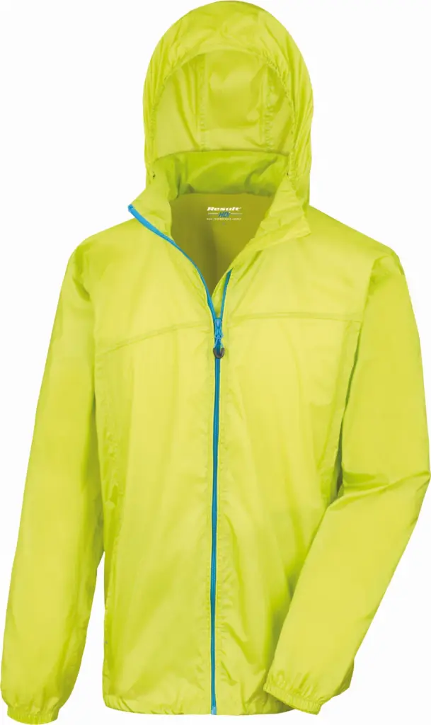 Hdi Quest Lichtgewicht opvouwbaar jasje, lime / royal — productfoto 7