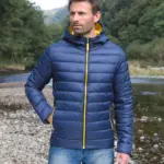 R194M_2023 - Hidalgo-werbeartikel Mens Snow Bird jack met capuchon