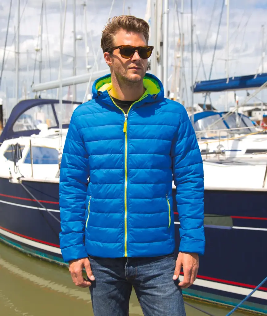 R194M-2_2023 - Hidalgo-werbeartikel Mens Snow Bird jack met capuchon — productfoto 2
