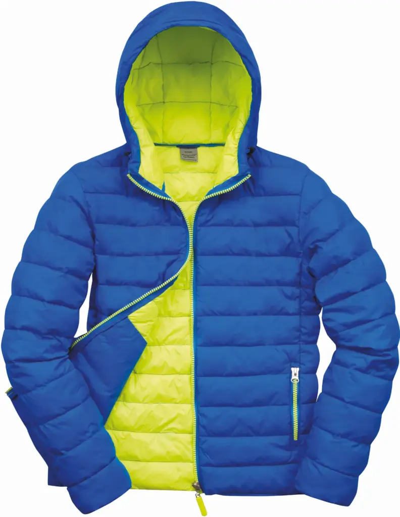 PS_R194M_OCEANBLUE-LIMEPUNCH - Hidalgo-werbeartikel Mens Snow Bird jack met capuchon, ocean blue / lime punch — productfoto 6