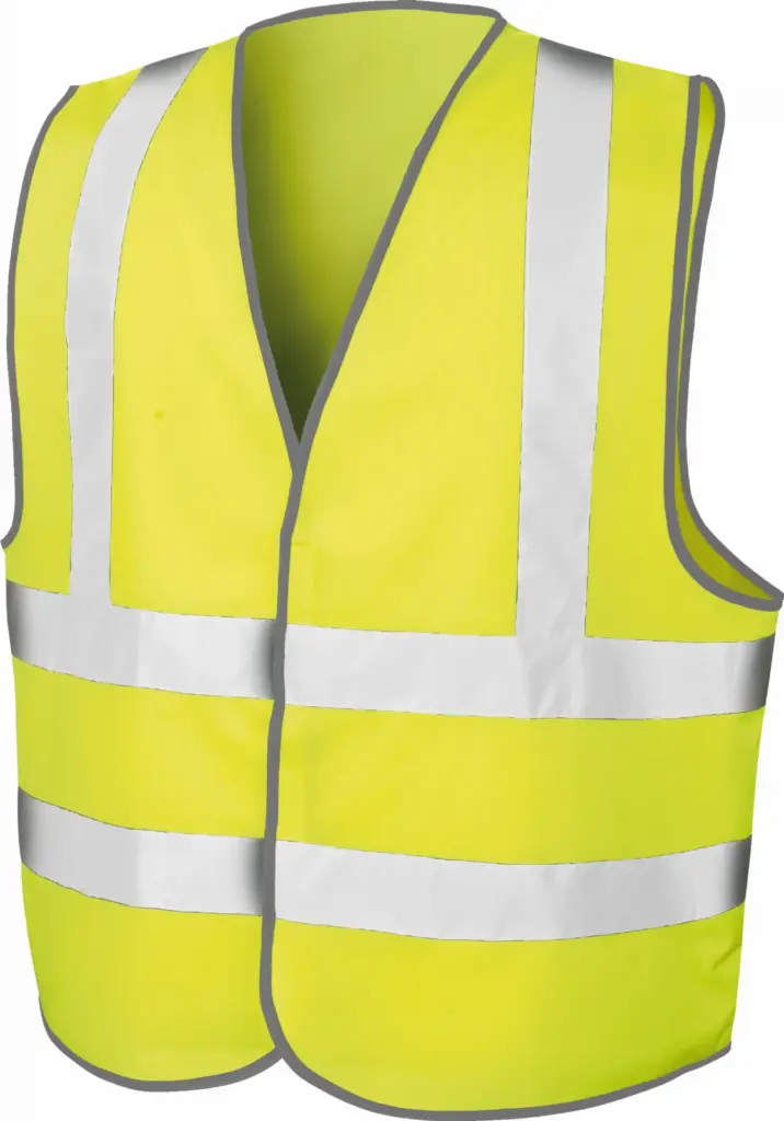 PS_R201X_FLUORESCENTYELLOW - Hidalgo Hi-Vis veiligheidshesje voor snelweg, fluorescent yellow — productfoto 4