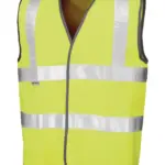 Safety Hi-vis veiligheidshesje, fluorescent yellow — productfoto 4