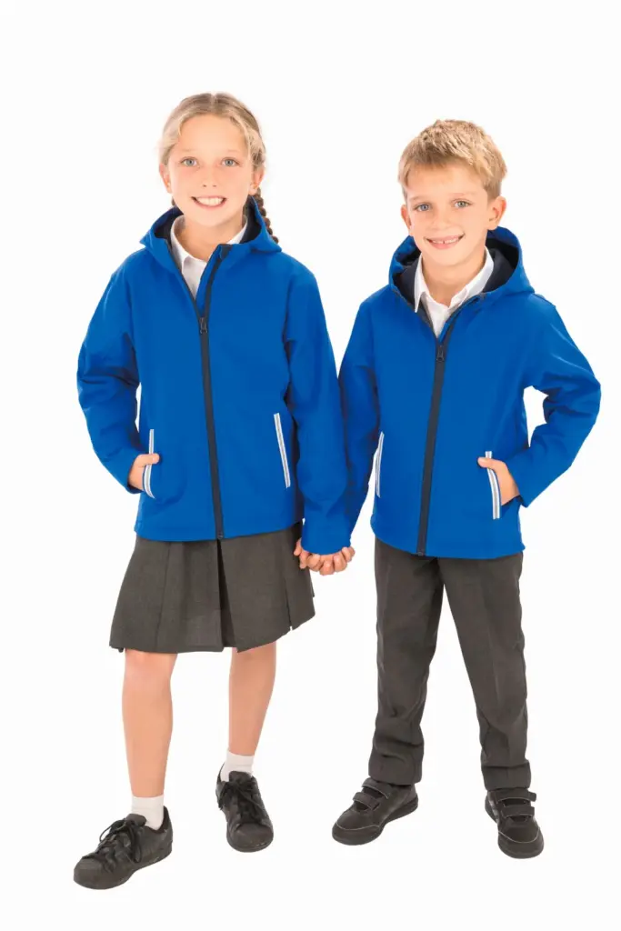 Kids Tx Performance Softshell met capuchon — productfoto 2