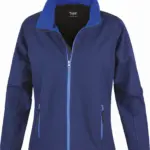 Core Ladies Printable Soft Shell, navy / royal — productfoto 7