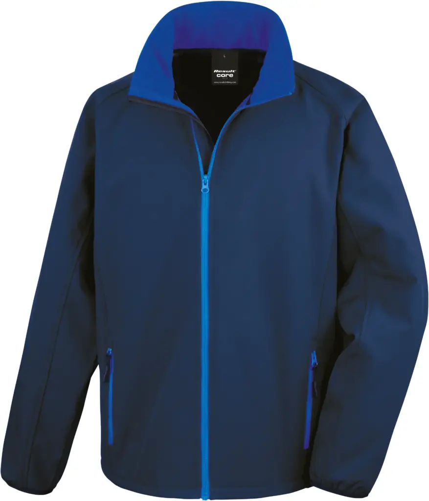 PS_R231M_NAVY-ROYAL - Hidalgo-werbeartikel Core Printable Soft Shell, navy / royal — productfoto 9