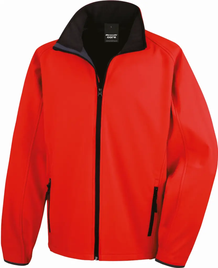 PS_R231M_RED-BLACK - Hidalgo-werbeartikel Core Printable Soft Shell, red / black — productfoto 11