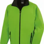 PS_R231M_VIVIDGREEN-BLACK - Hidalgo-werbeartikel Core Printable Soft Shell, vivid green / black — productfoto 12