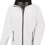 PS_R231M_WHITE-BLACK - Hidalgo-werbeartikel Core Printable Soft Shell, white / black — productfoto 13