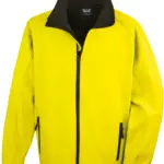 PS_R231M_YELLOW-BLACK - Hidalgo-werbeartikel Core Printable Soft Shell, yellow / black — productfoto 14
