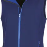 PS_R232F_NAVY-ROYAL - Hidalgo-werbeartikel Core Ladies Printable Softshell Bodywarmer, navy / royal — productfoto 8