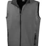 Core Printable Softshell Bodywarmer, charcoal / black — productfoto 6