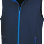 Core Printable Softshell Bodywarmer, navy / royal — productfoto 7