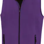 Core Printable Softshell Bodywarmer, purple / black — productfoto 9