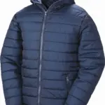 Soft gewatteerd jack, navy — productfoto 7